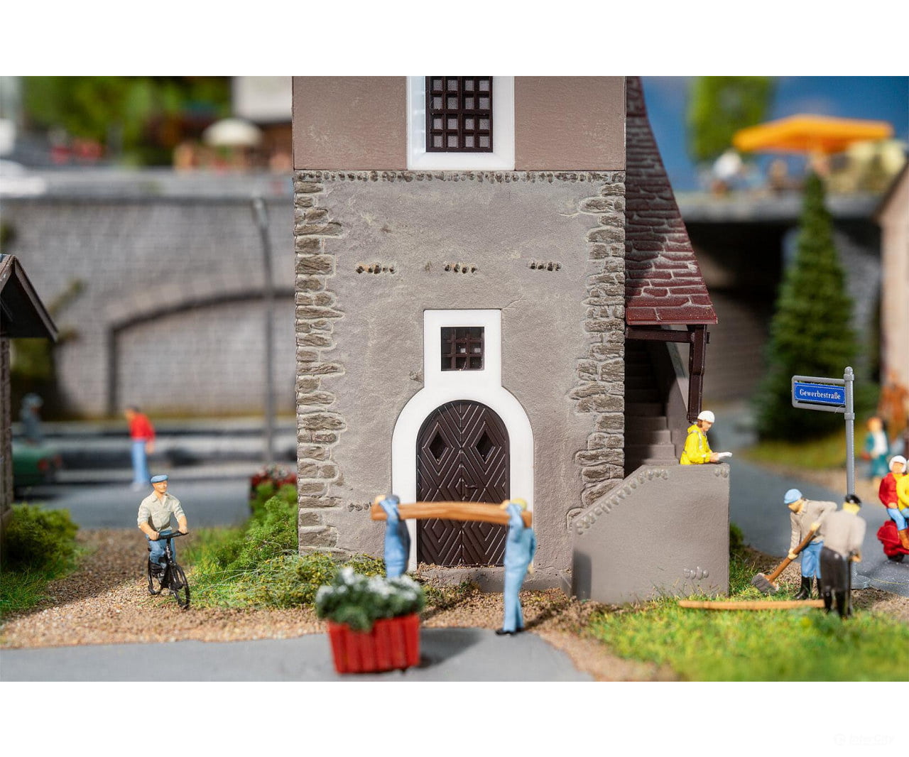 Faller 120274 HO Zuoz Switch house Structures