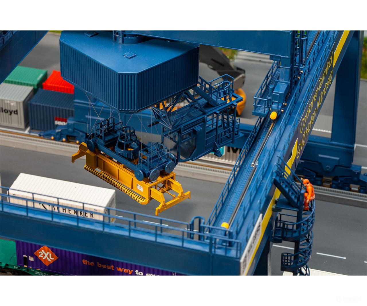 Faller 120291 Ho Gvz Hafen Nürnberg Container Bridge-Crane Structures