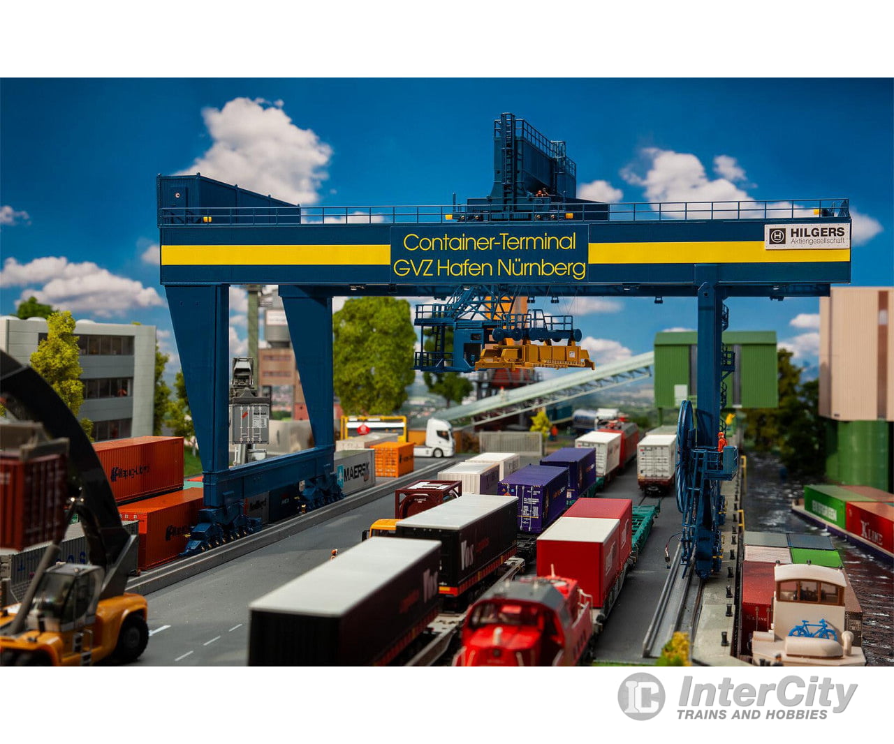 Faller 120291 Ho Gvz Hafen Nürnberg Container Bridge-Crane Structures