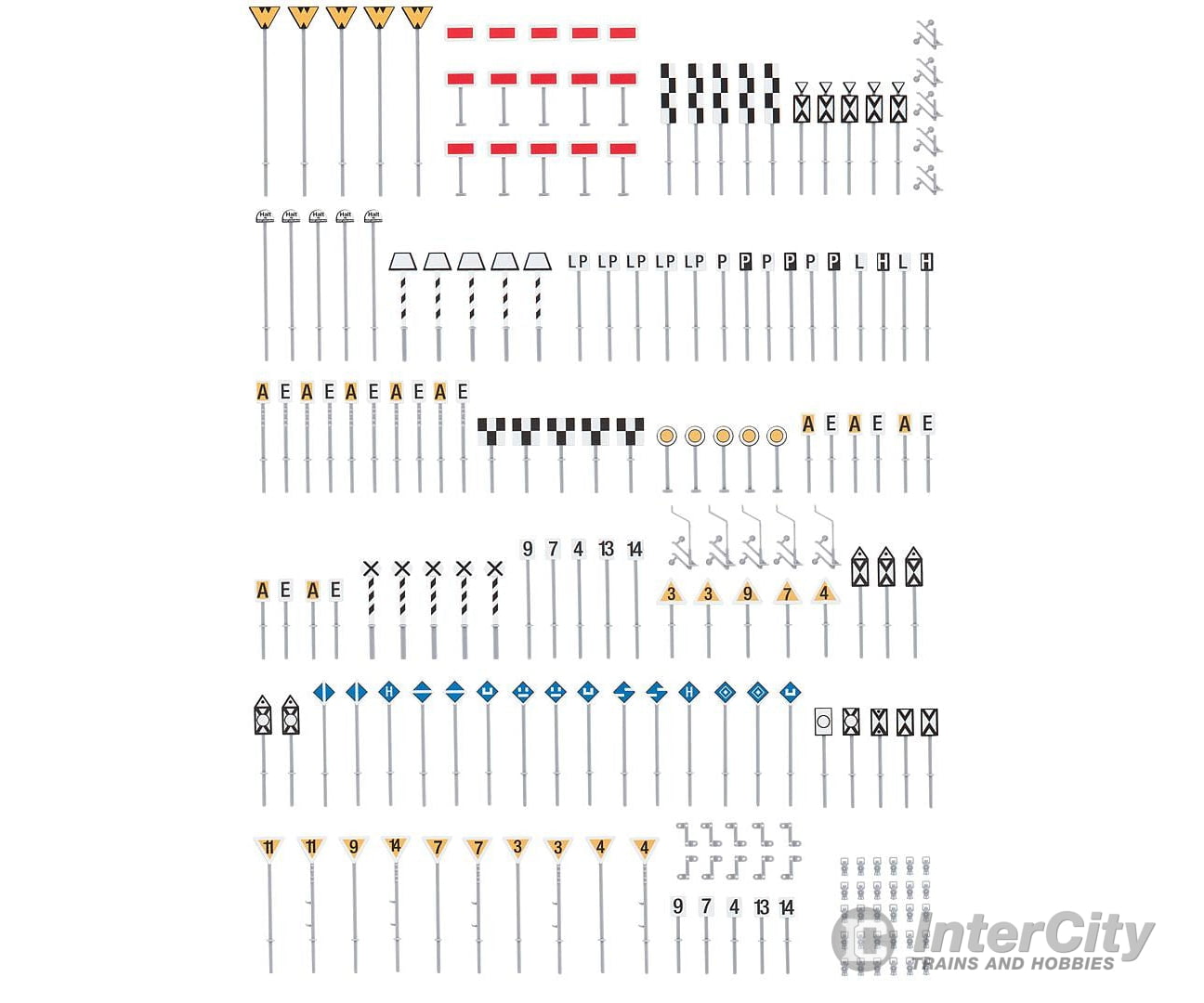 Faller 120298 Ho Rail Route Sign Set Structures