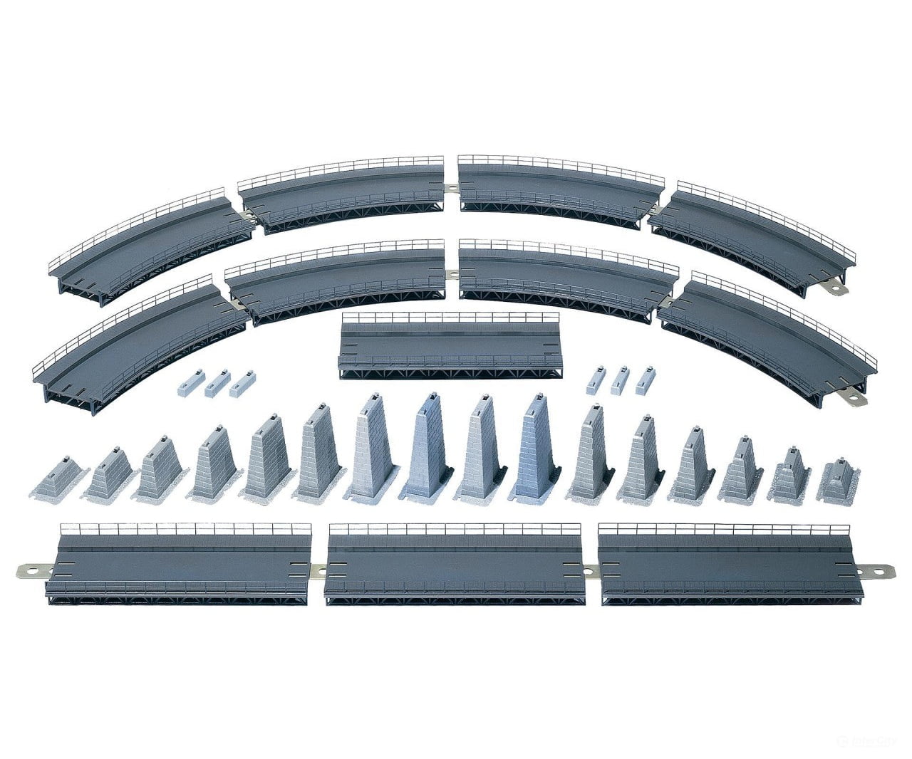 Faller 120470 Ho Up And Over Bridge Set Tunnels & Bridges