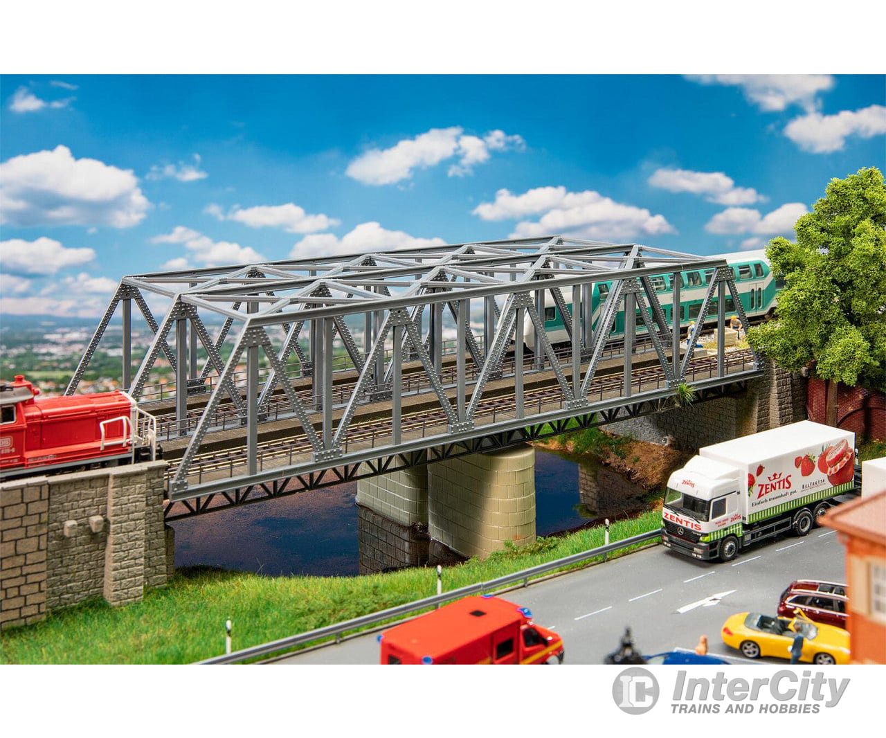 Faller 120497 Ho Steel Bridge 2-Track Tunnels & Bridges