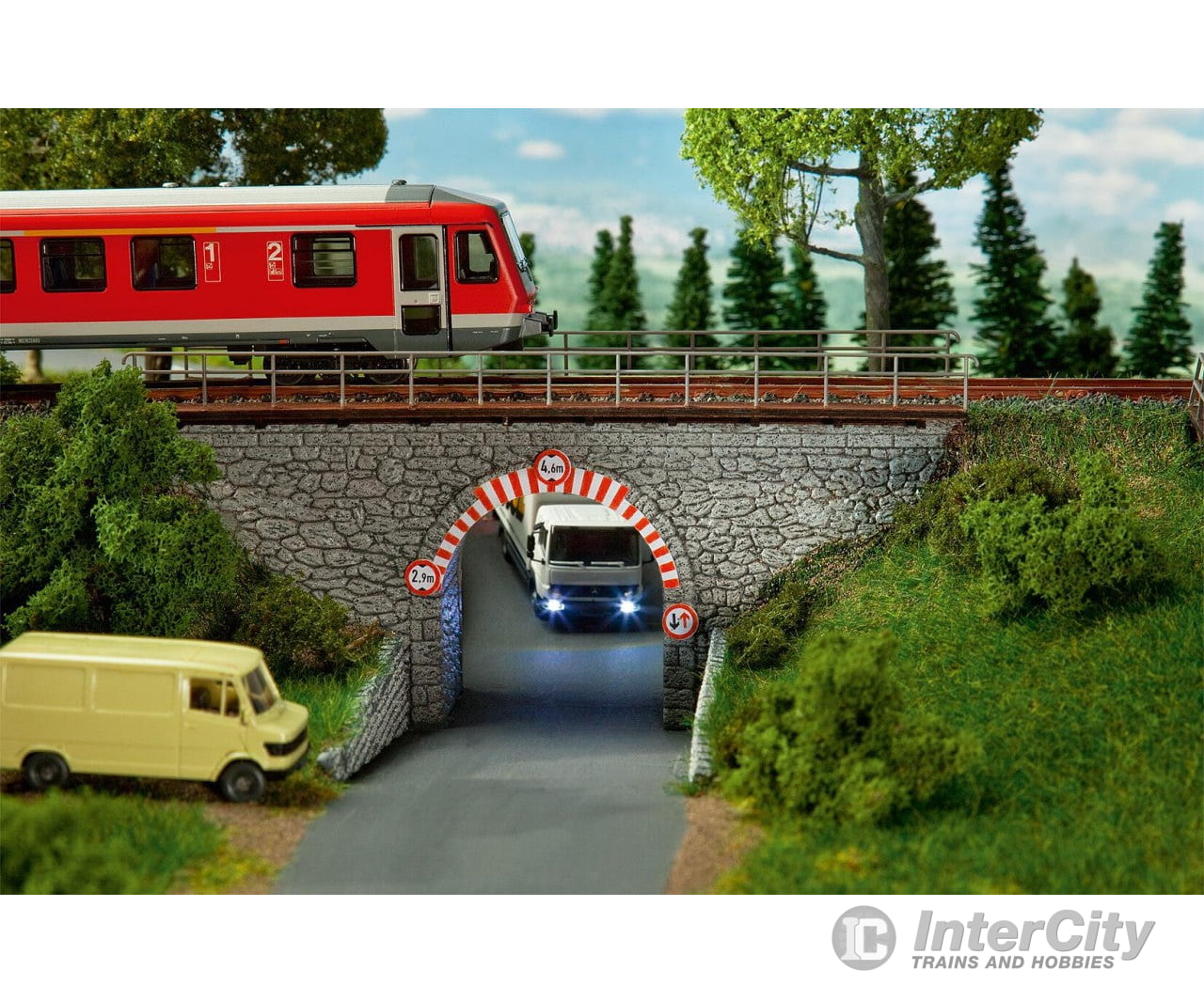 Faller 120498 Ho Stone Arch Bridge Tunnels & Bridges