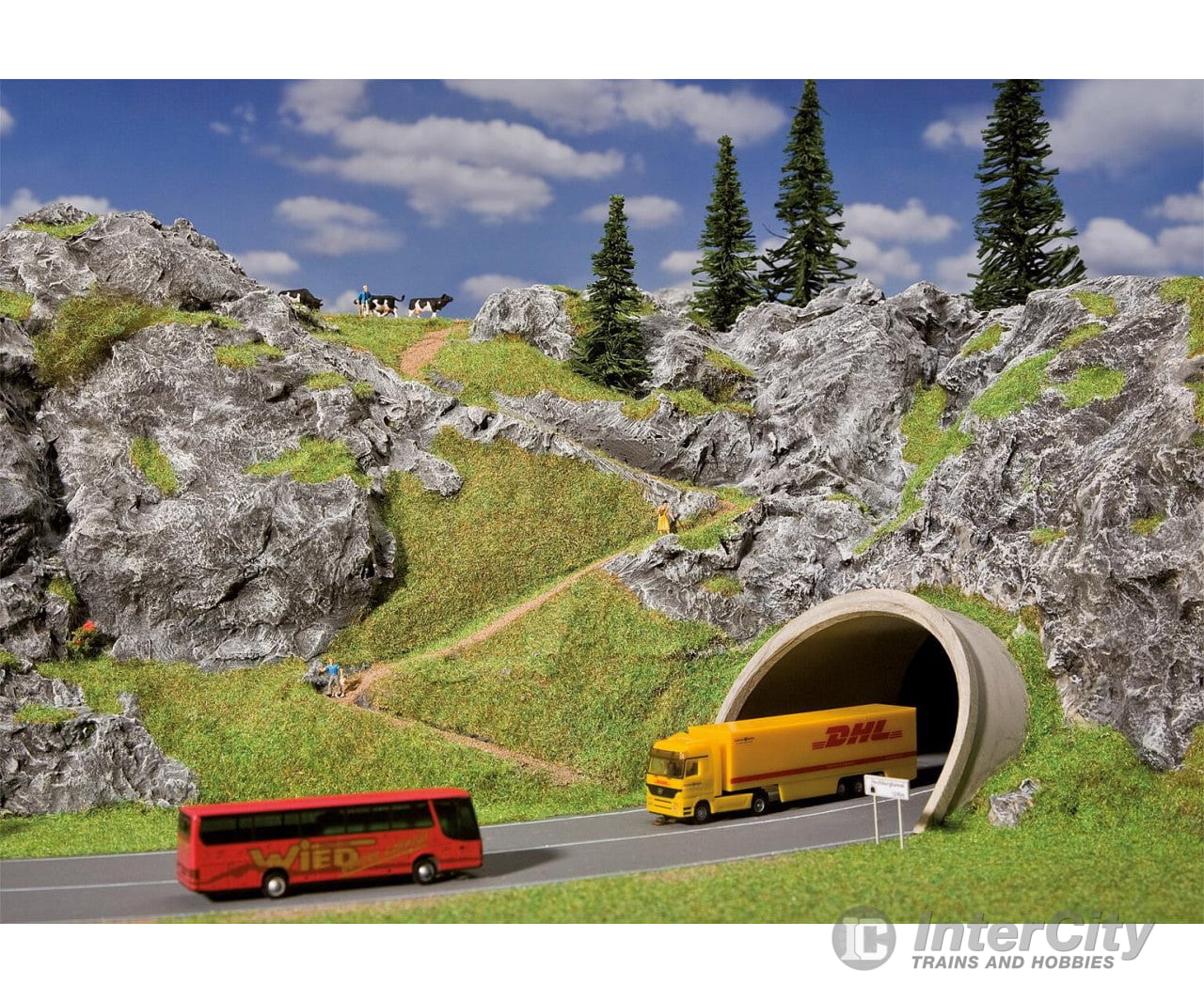 Faller 120562 Ho Ice/Road Tunnel Portal Tunnels & Bridges