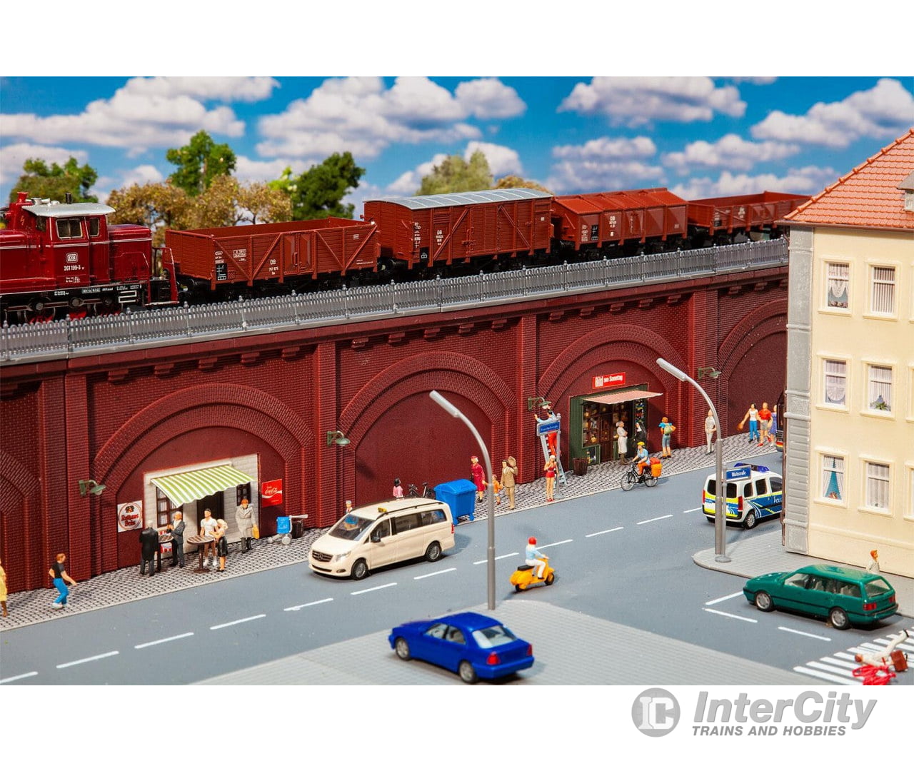 Faller 120572 Ho Arcades With Shops Structures