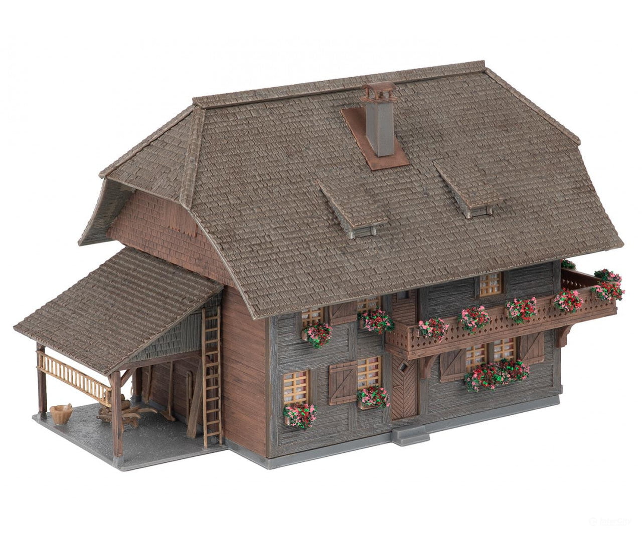 Faller 130012 HO Clockmaker’s house with figure Anniversary model - Structures