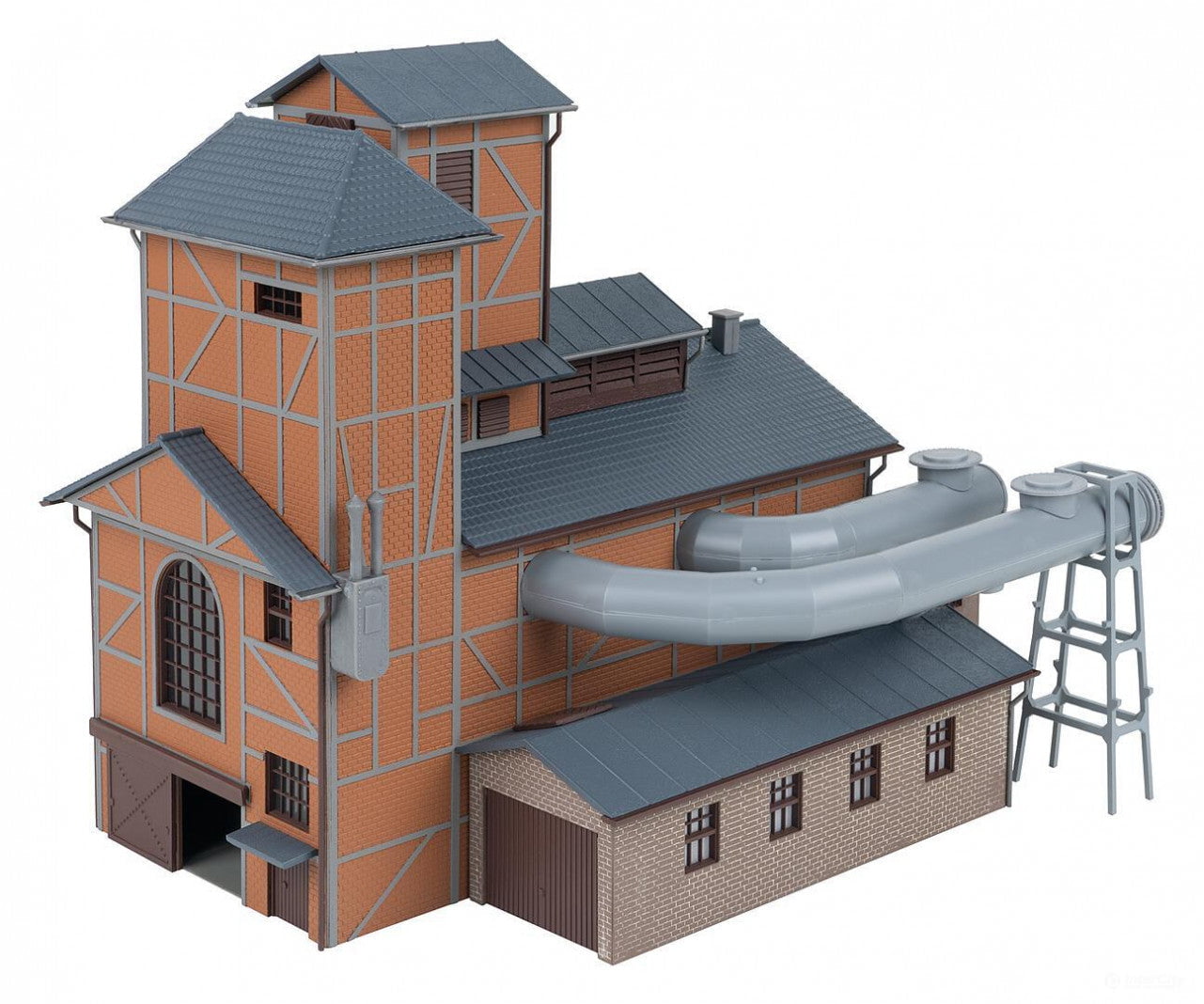 Faller 130024 HO Blower hall with pipework - Structures