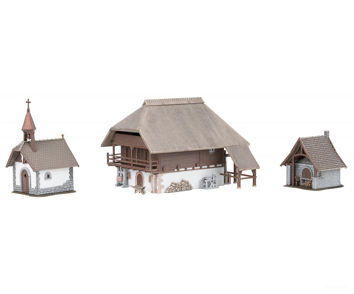 Faller 130116 HO Granary court chapel and bakery - Structures
