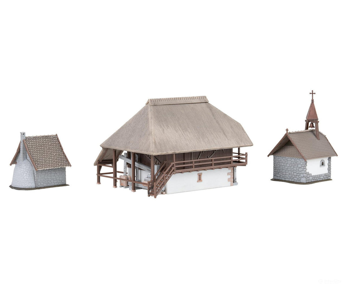 Faller 130116 HO Granary court chapel and bakery - Structures