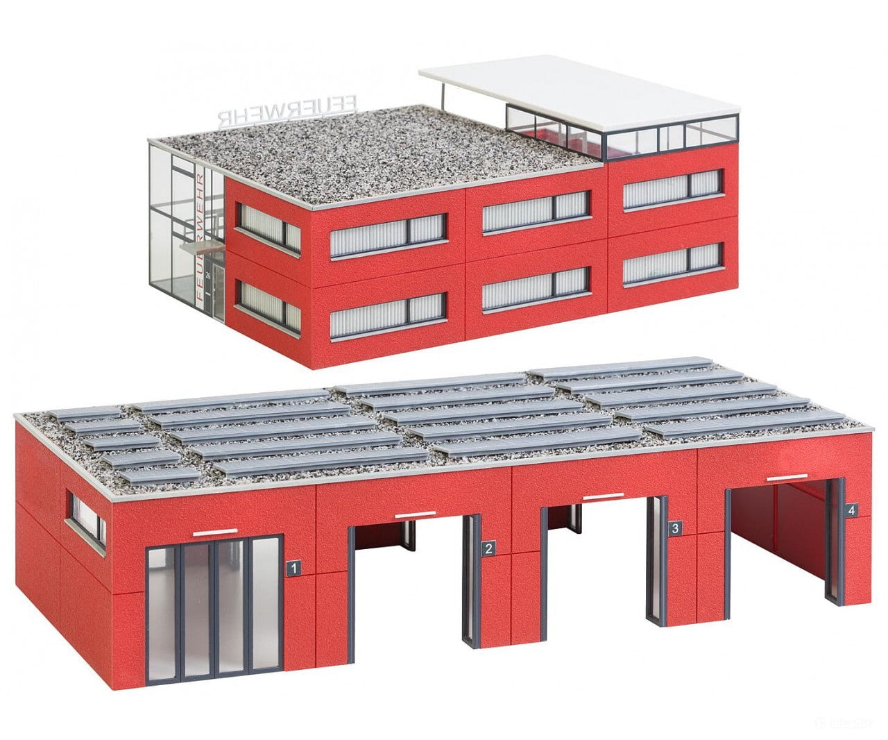 Faller 130160 Ho Modern Fire Station Structures