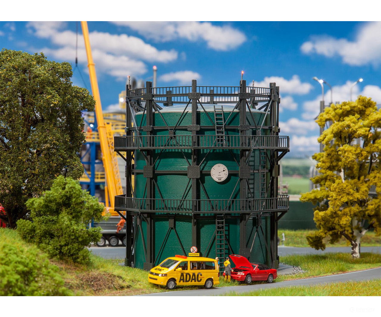 Faller 130176 Ho Gasholder Structures