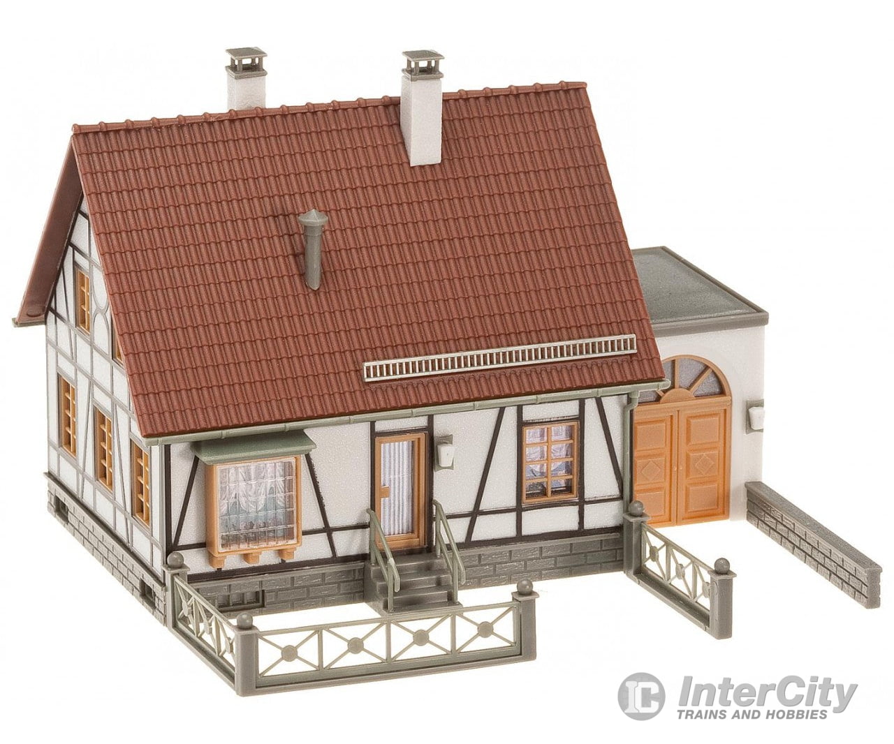 Faller 130215 Ho Timbered House With Garage Structures