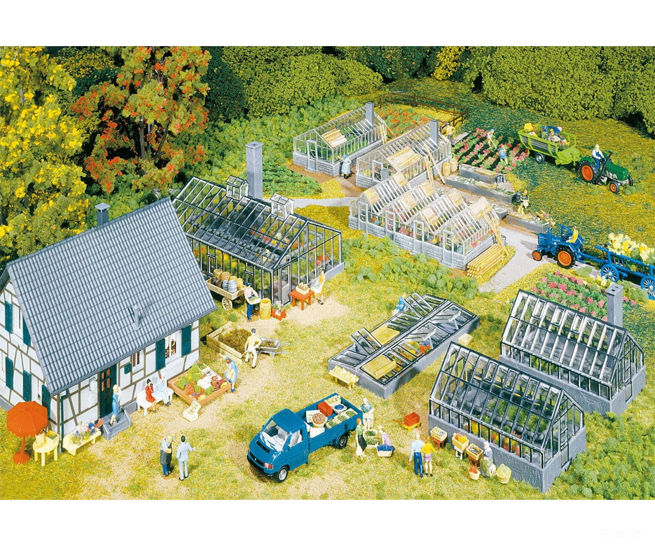 Faller 130253 Ho Garden Center Structures