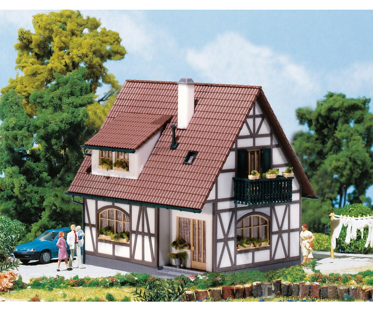 Faller 130257 Ho One-Family House Structures