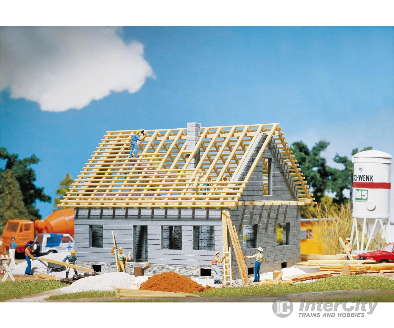 Faller 130303 Ho Detached House Under Construction Structures