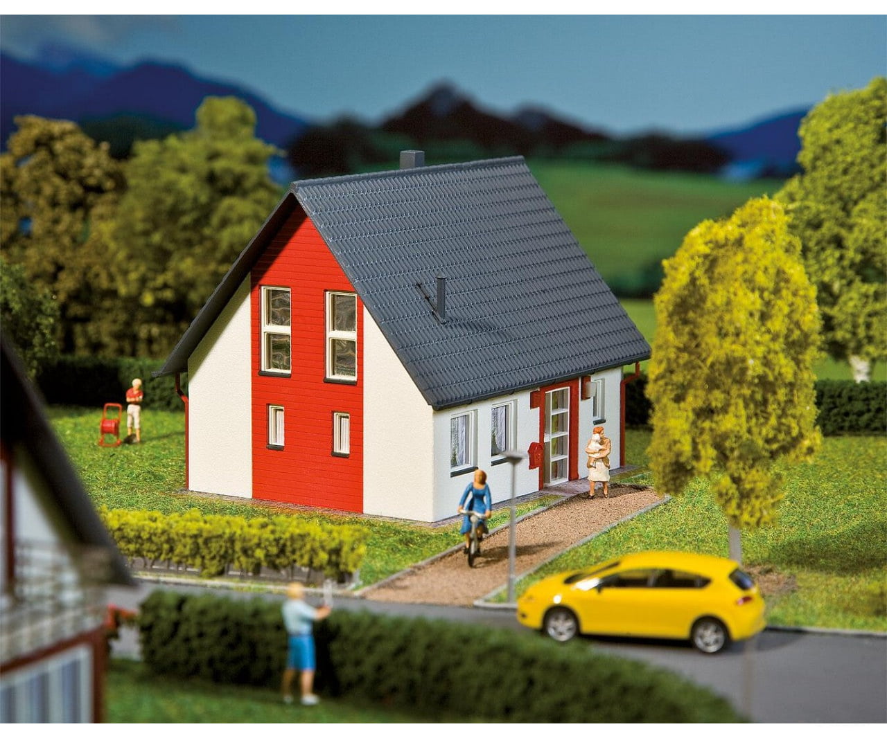 Faller 130315 Ho Detached House Red Structures