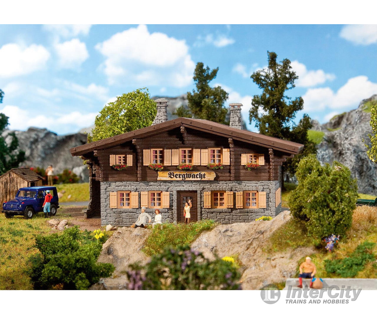 Faller 130326 Ho Mountain Rescue Cabin Structures