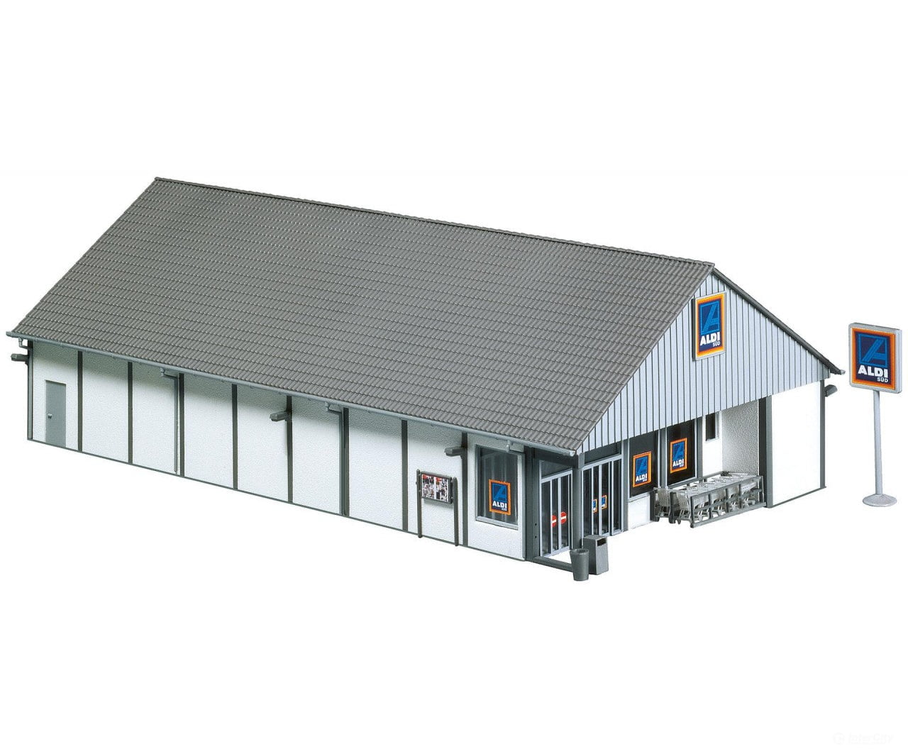 Faller 130339 Ho Supermarket Aldi South/North Structures