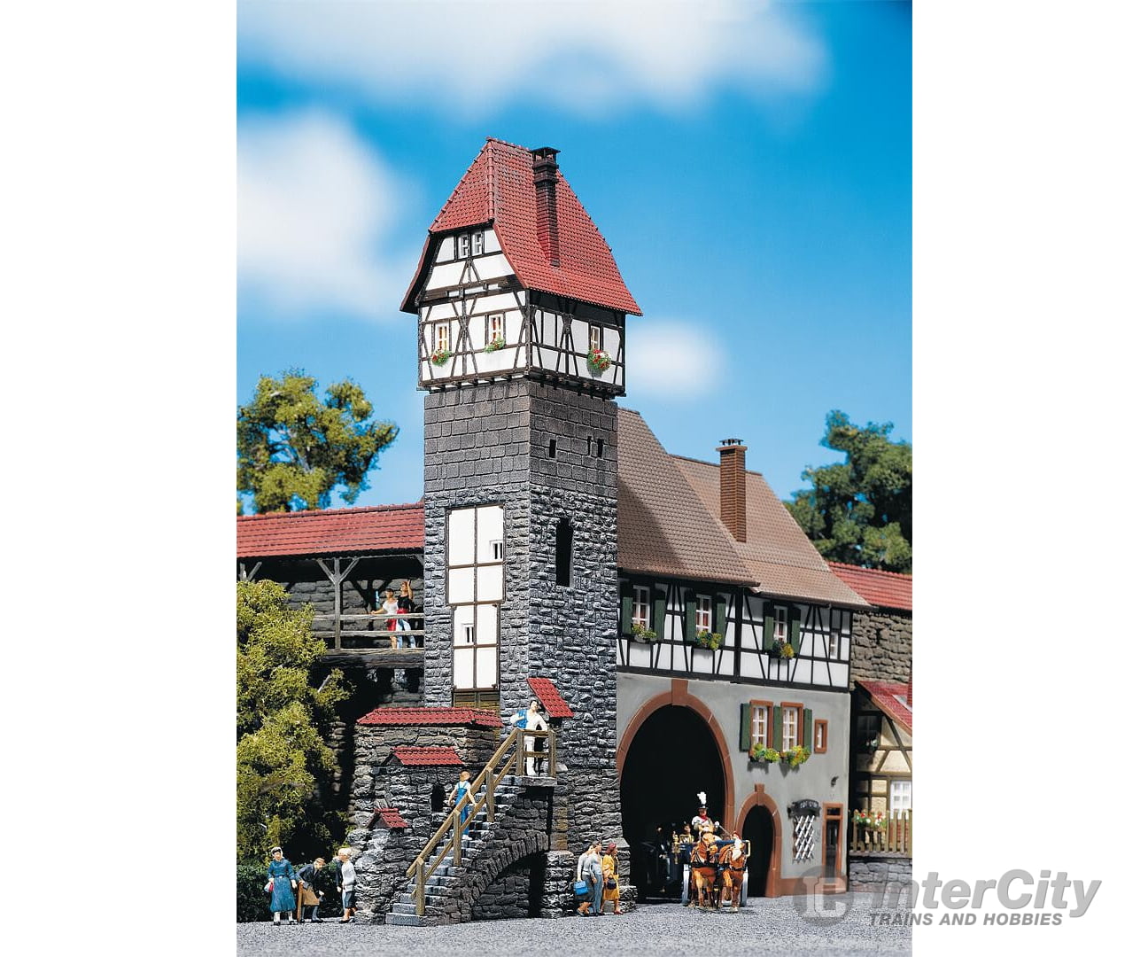 Faller 130402 Ho Old-Town Tower House Structures