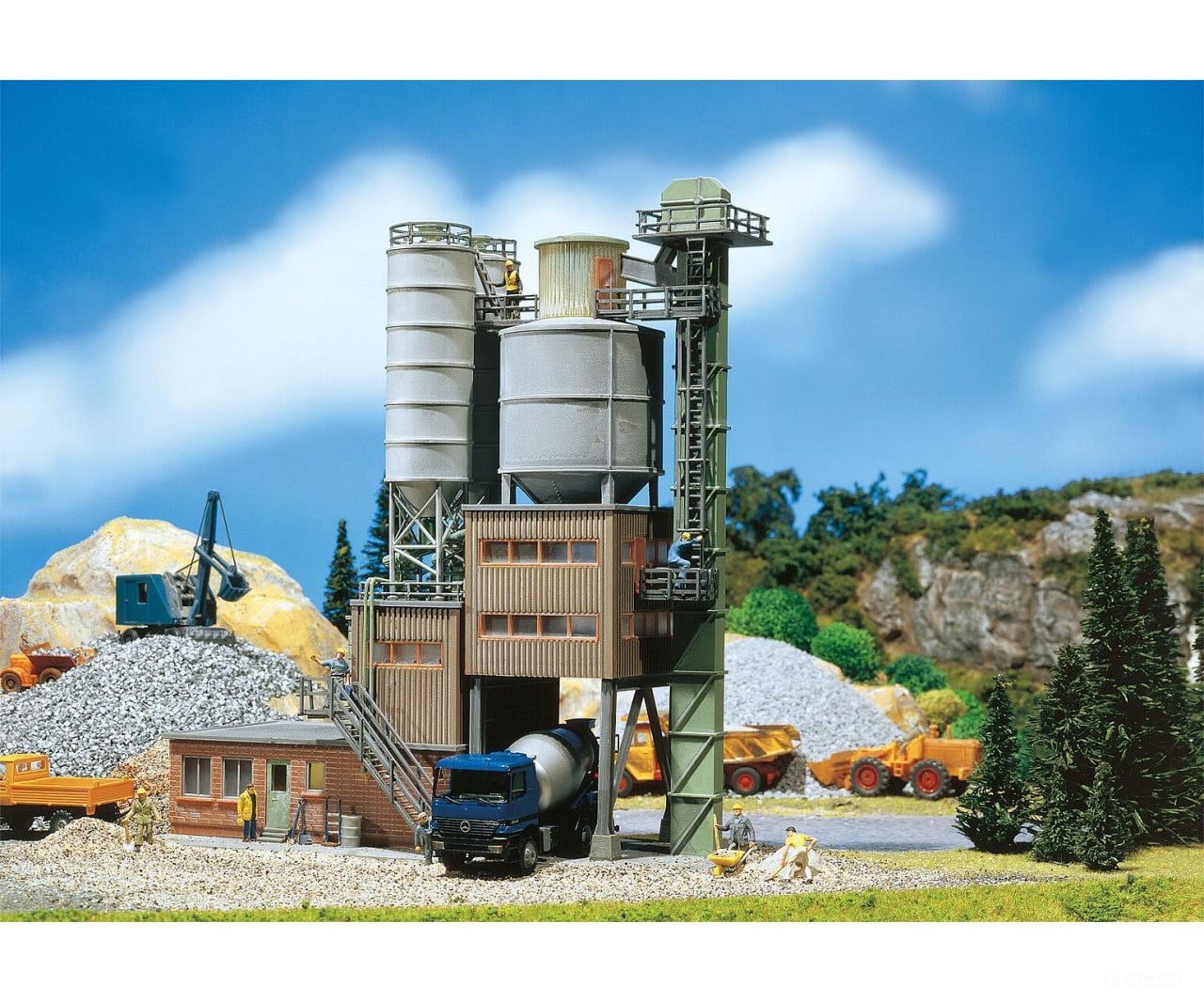 Faller 130474 Ho Cement Works Structures