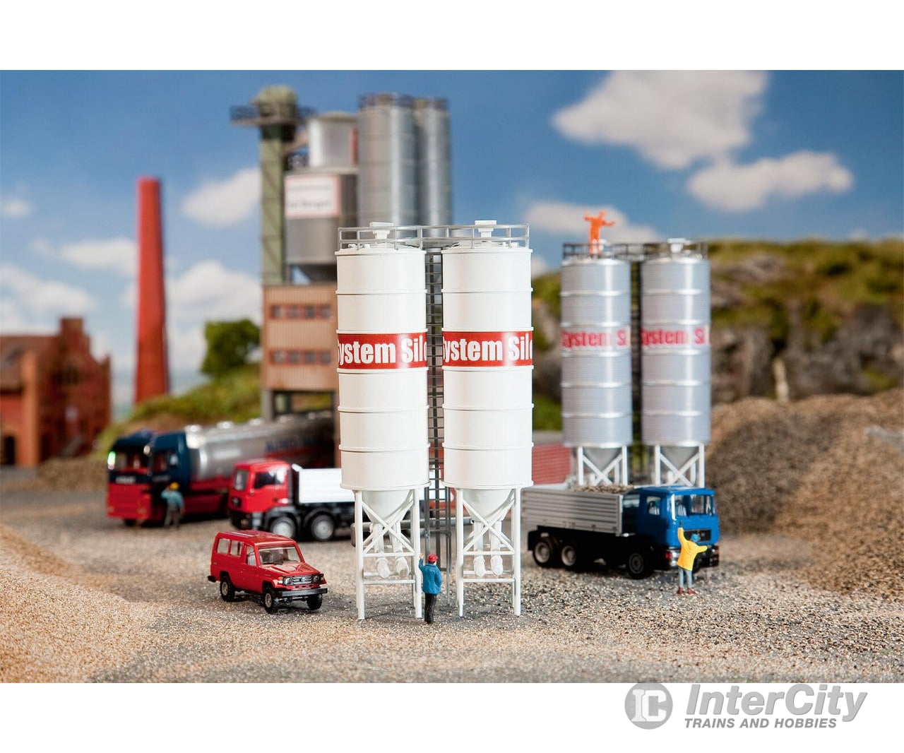 Faller 130476 Ho 2 Industrial Silos Structures