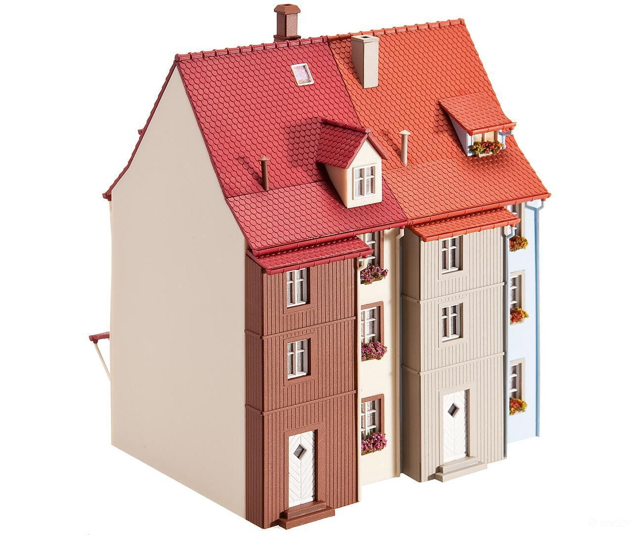 Faller 130495 Ho 2 Village Houses With Bay Structures