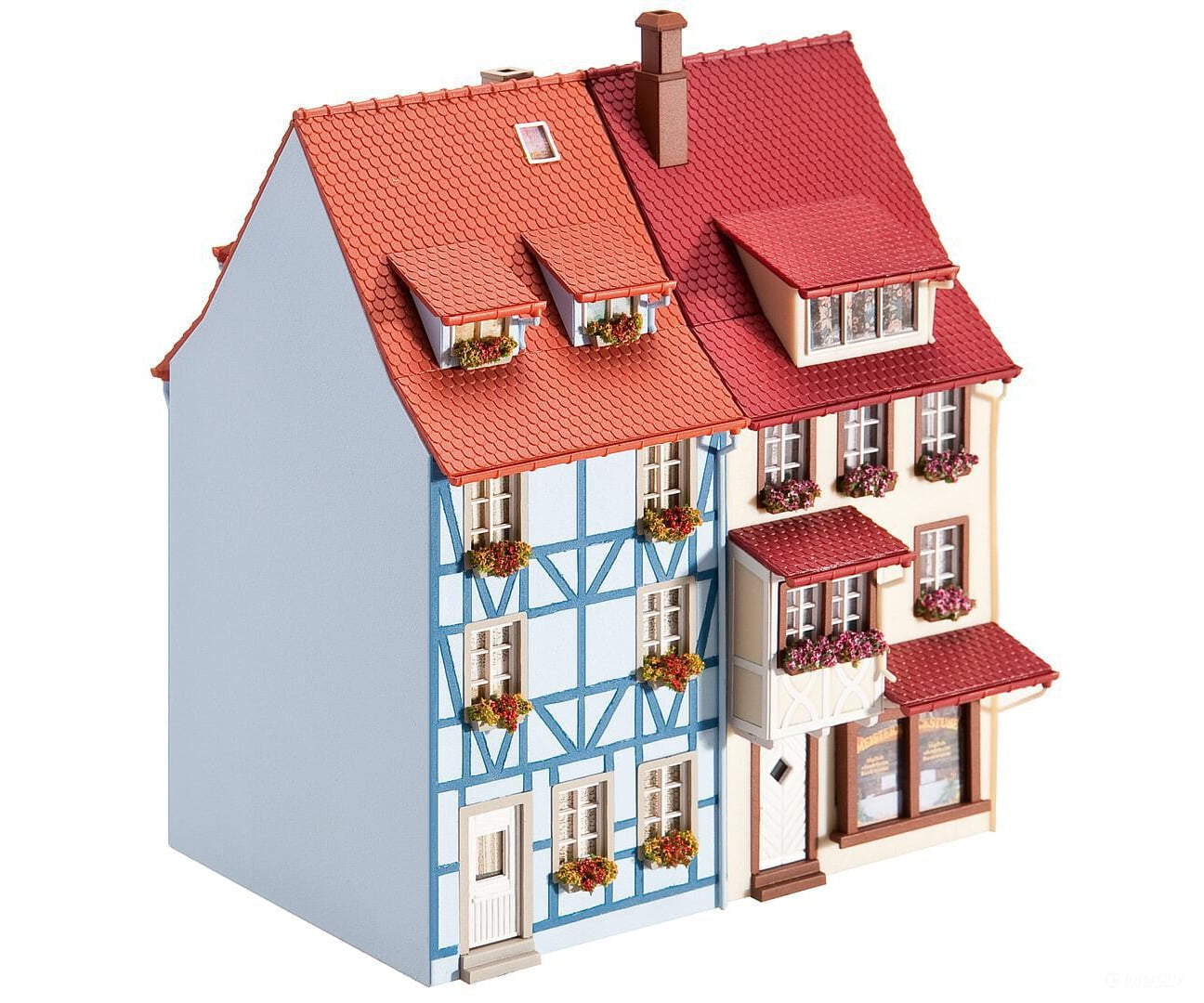 Faller 130495 Ho 2 Village Houses With Bay Structures