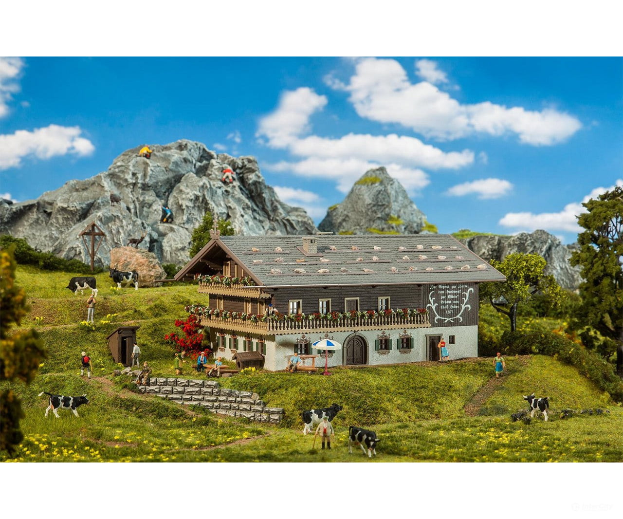 Faller 130553 Ho Large Alpine Farm Structures