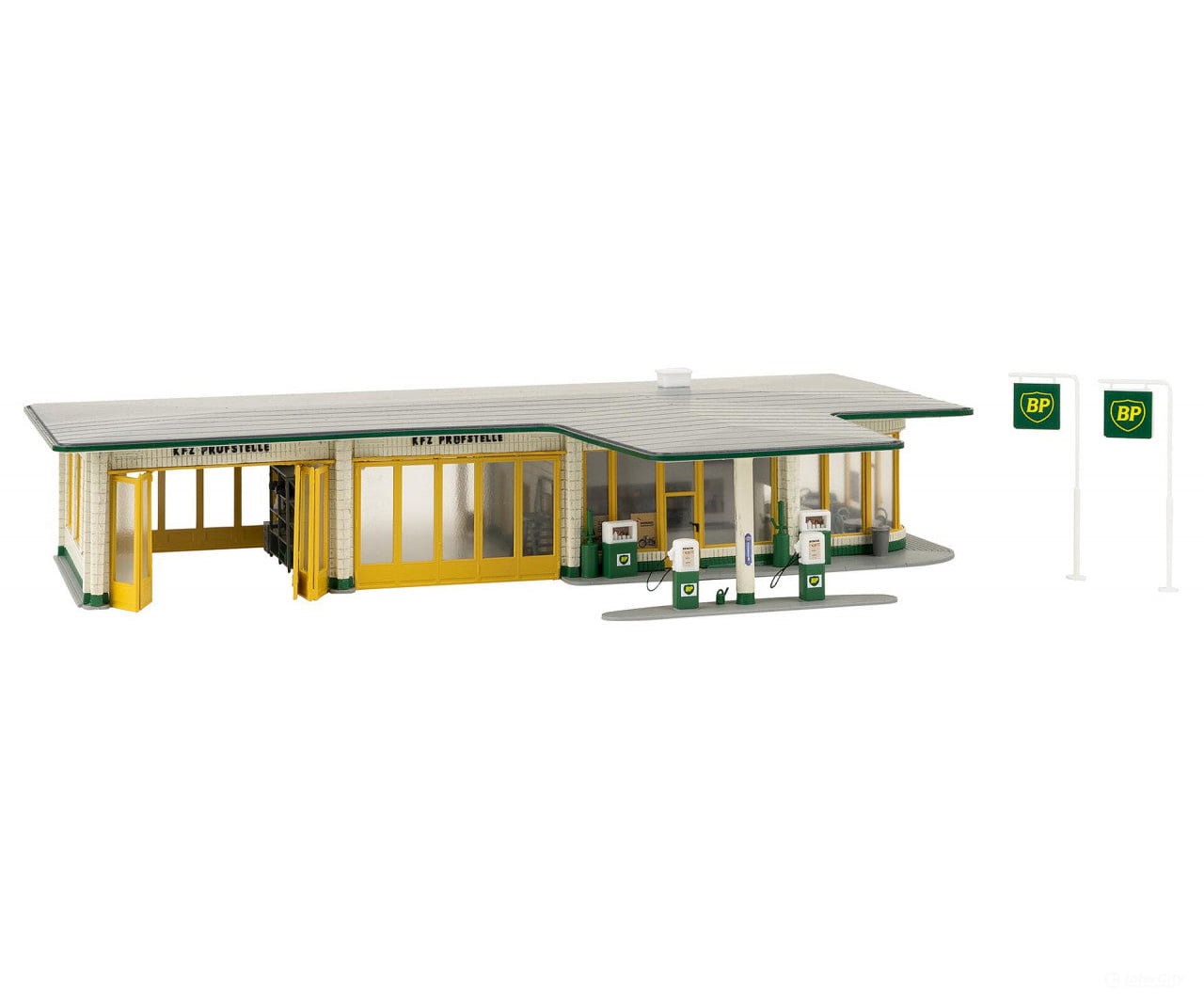 Faller 130592 Ho Large Filling Station Bp Structures