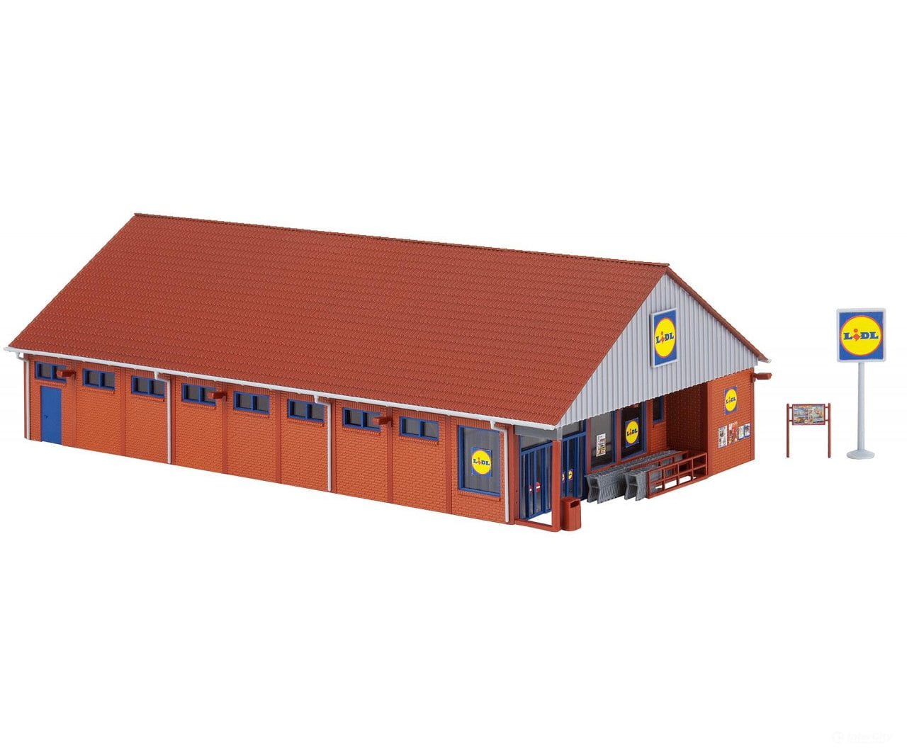 Faller 130615 Ho Lidl Supermarket Structures