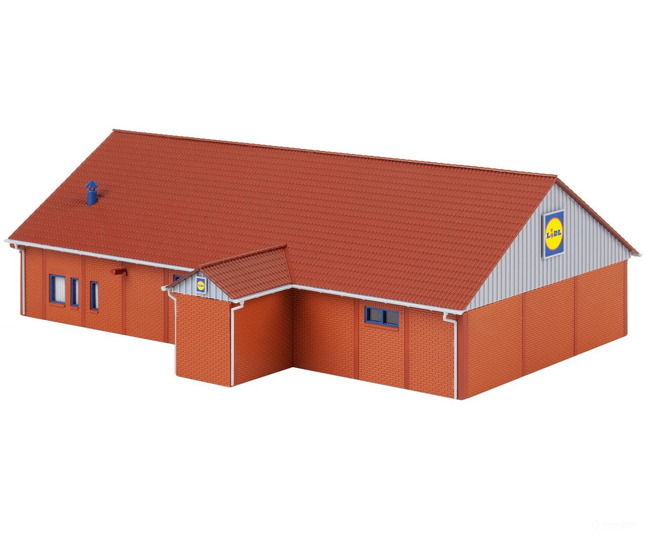 Faller 130615 Ho Lidl Supermarket Structures
