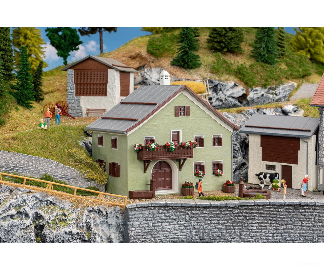 Faller 130623 Ho Engadine Residential House Structures