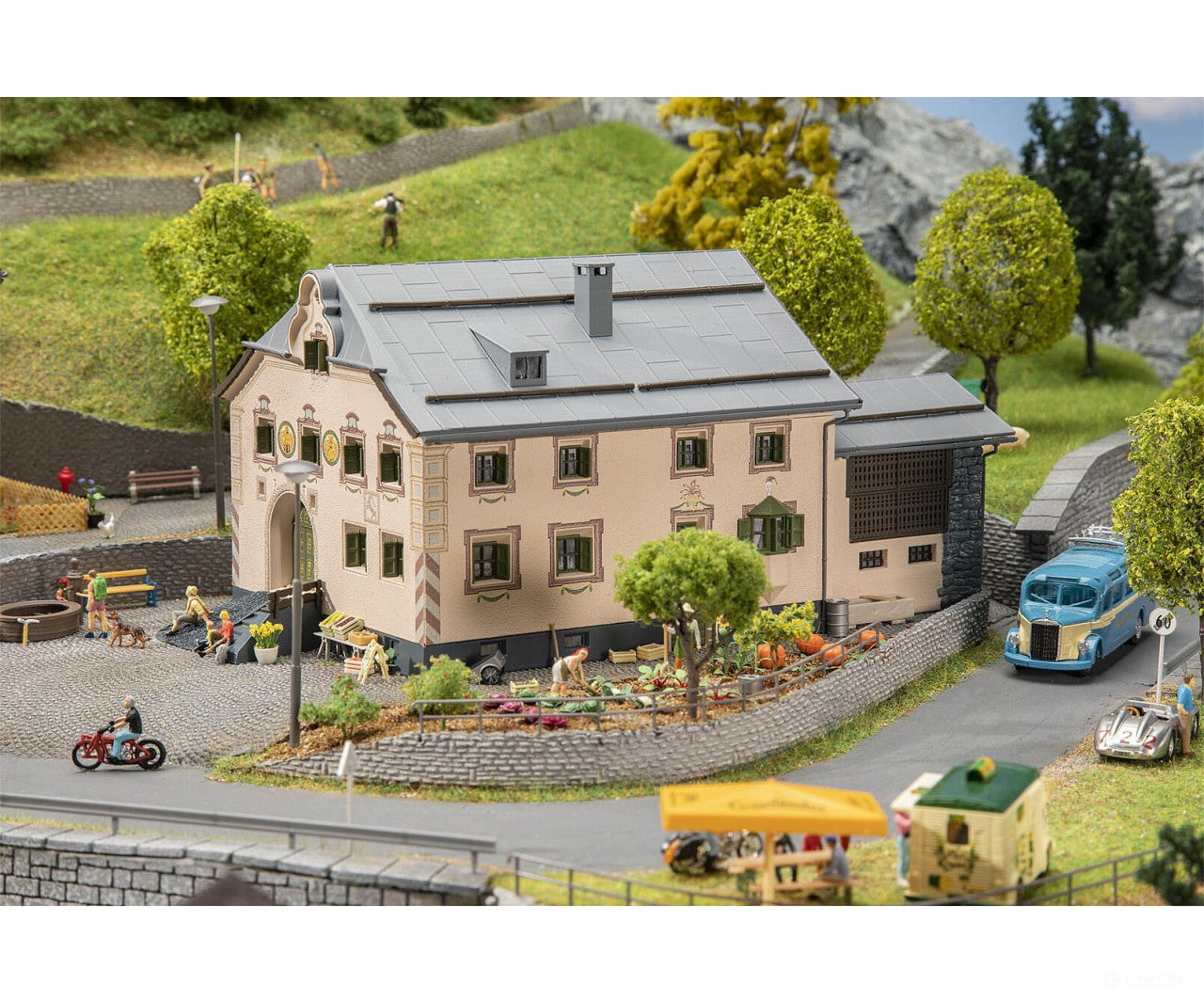Faller 130631 Ho Sent Engadin House Structures