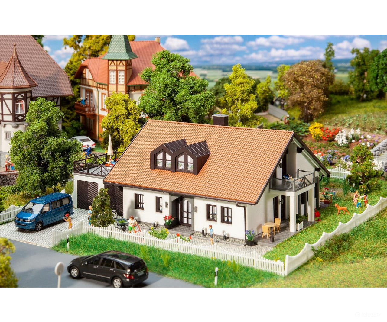 Faller 130641 Ho 1985 Prefabricated House Structures