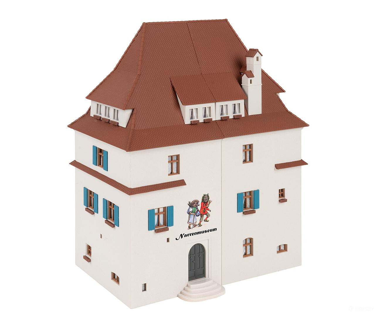 Faller 130694 Ho Town House With Jester Museum Structures