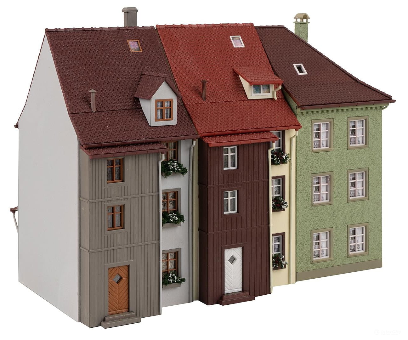 Faller 130708 Ho 3 Small-Town Houses Structures