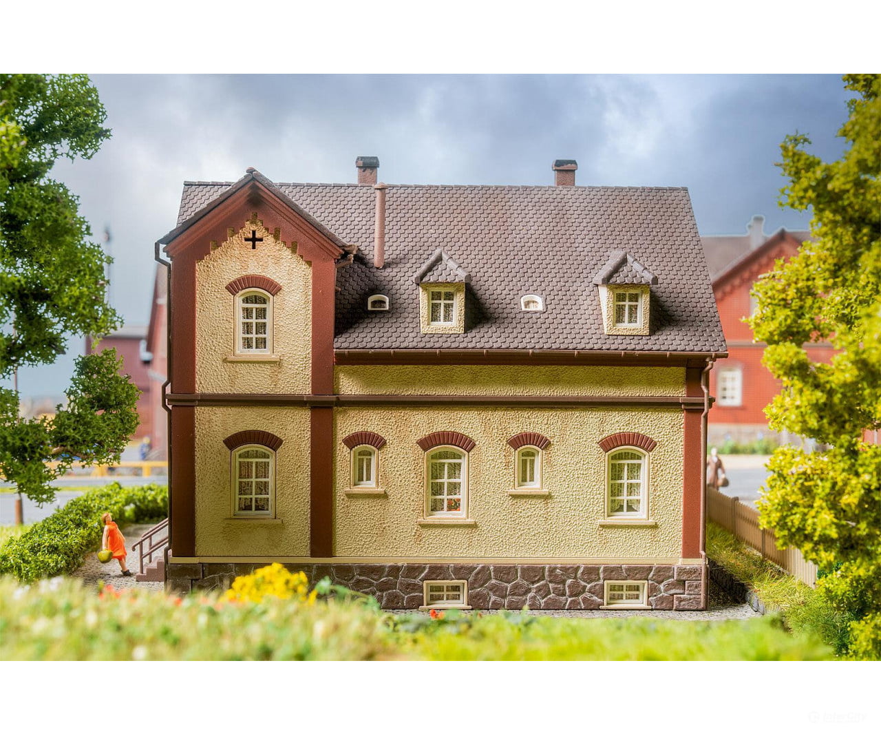 Faller 130752 HO Bergmannsplatz 1 Development house - Structures