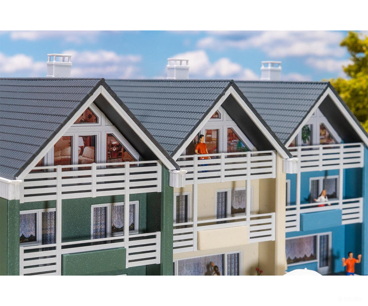 Faller 130754 HO 3 Terraced houses - Structures