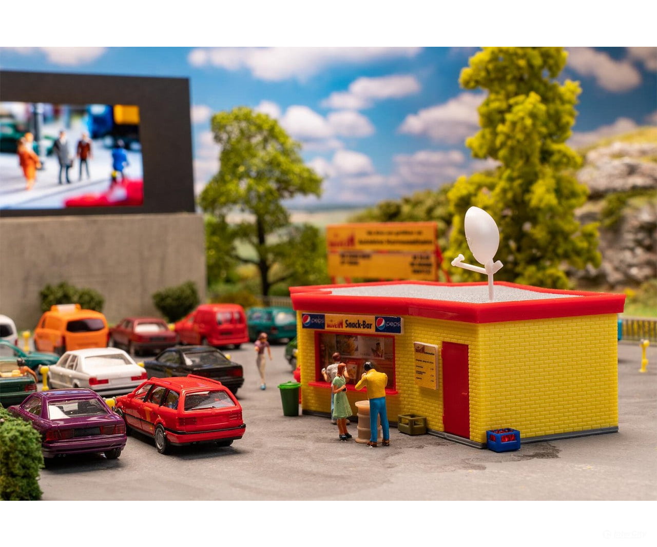 Faller 130880 Ho Drive-In Movie Theatre Structures