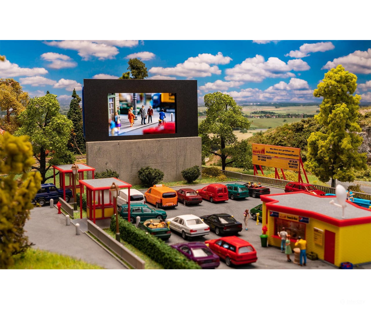 Faller 130880 Ho Drive-In Movie Theatre Structures