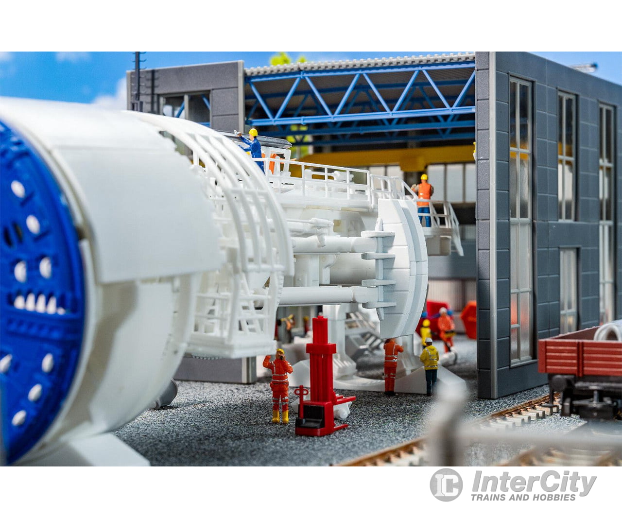 Faller 130897 HO Tunnel boring machine under construction Structures