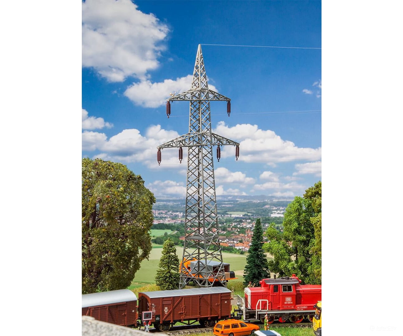 Faller 130898 Ho 2 Electricity Pylons (110 Kv) Structures