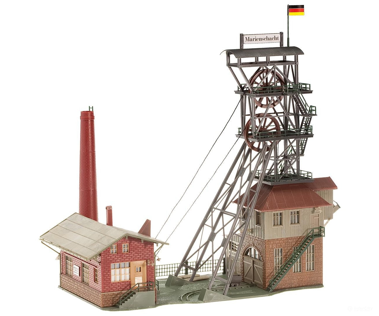 Faller 130945 Ho Marienschacht Mine-Headgear Structures