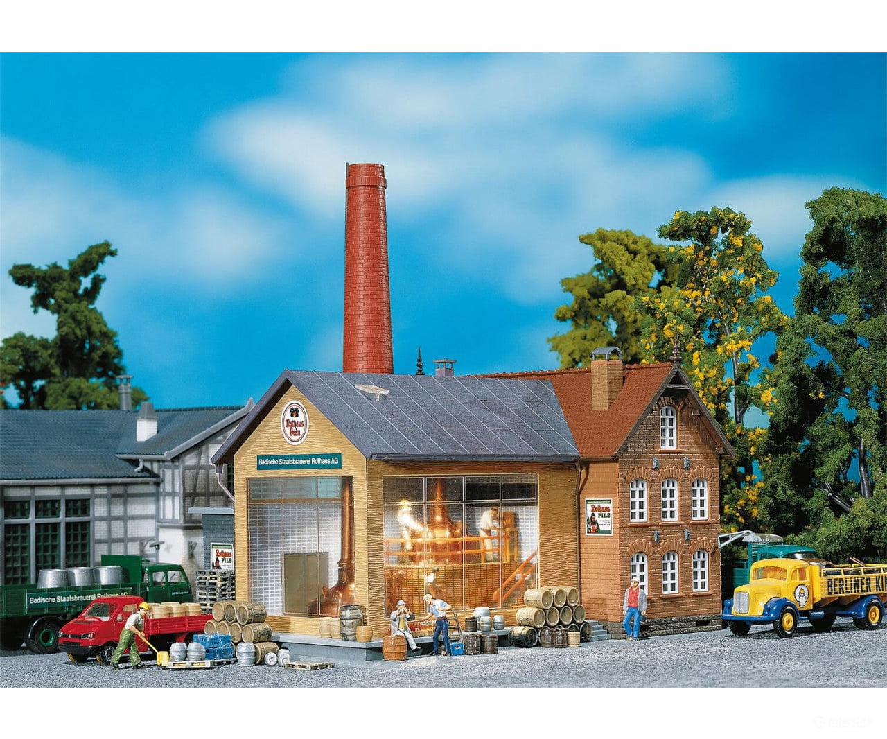 Faller 130960 Ho Brewery Structures