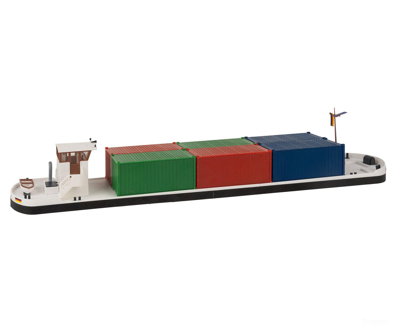 Faller 131013 Ho River Freighter With Containers Structures
