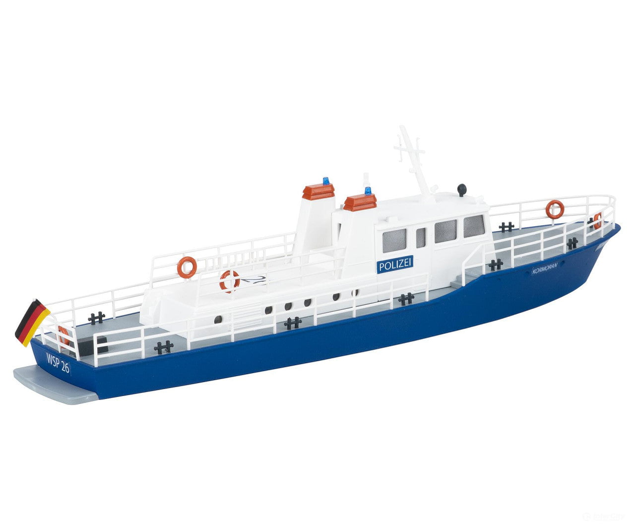 Faller 131019 HO Police boat - Scenic Details