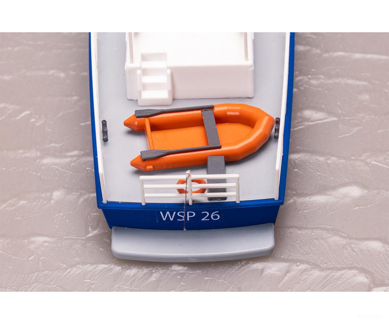 Faller 131019 HO Police boat - Scenic Details