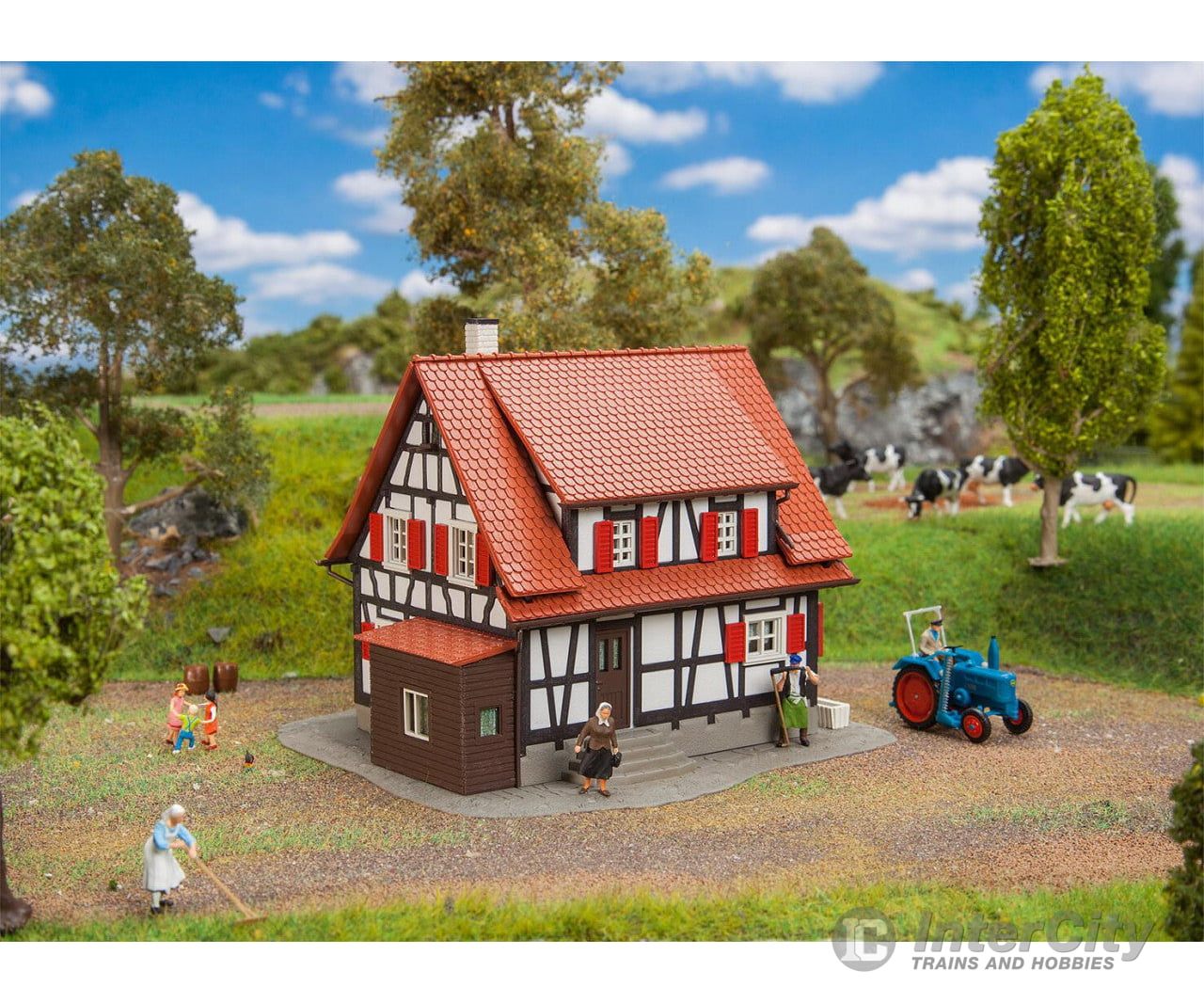 Faller 131374 Ho Half-Timbered House Structures