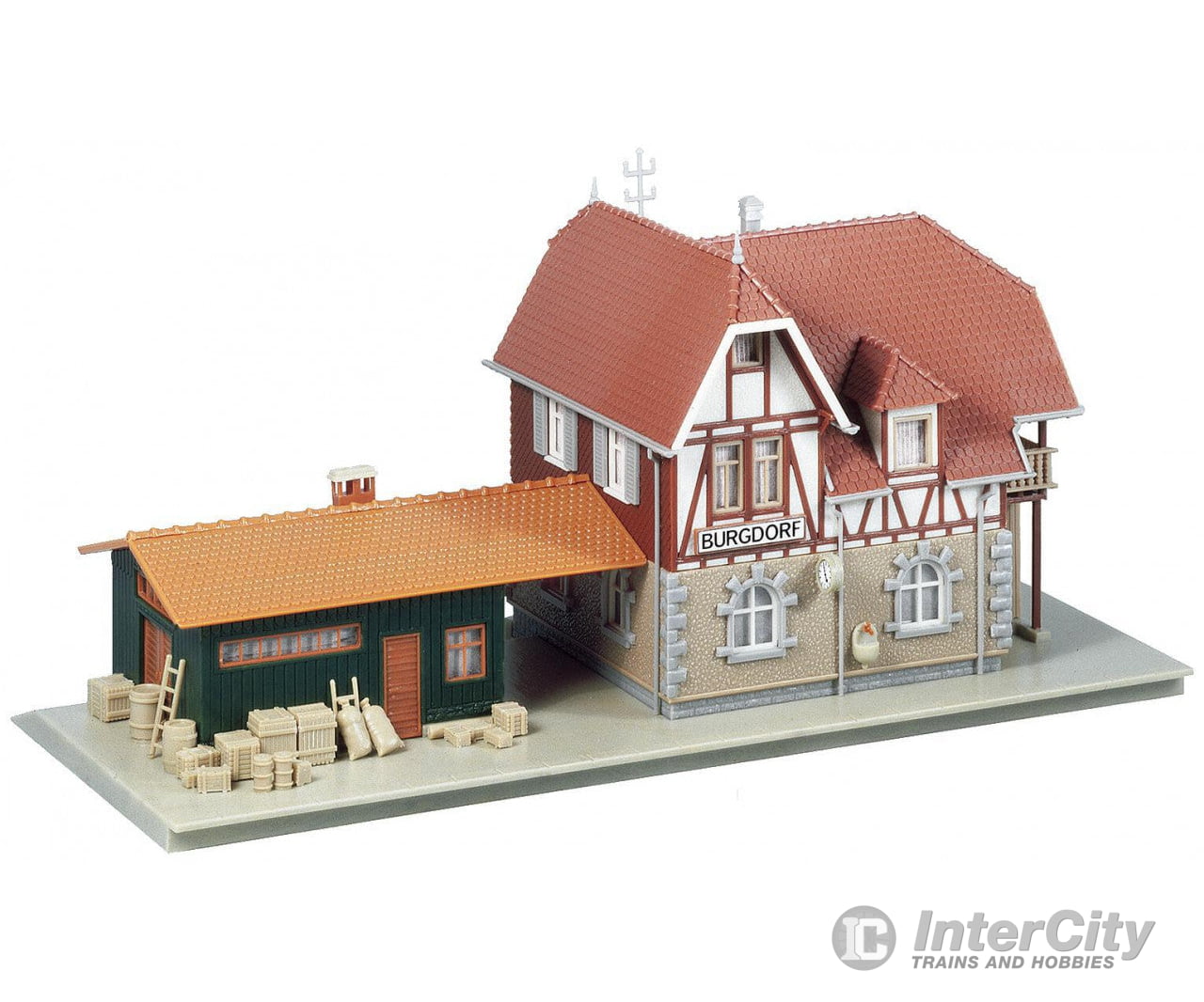 Faller 131377 Ho Burgdorf Station Structures