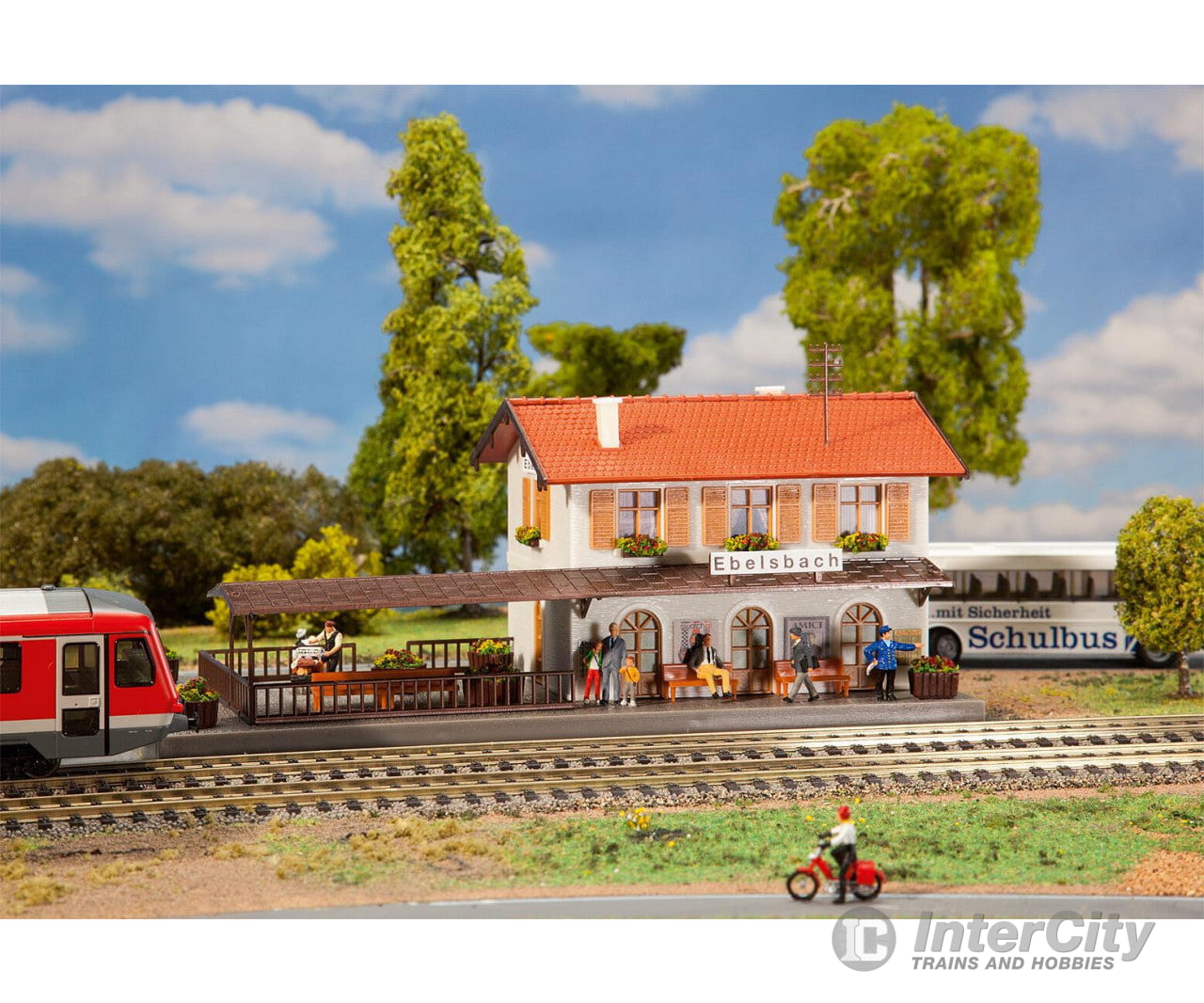 Faller 131380 Ho Ebelsbach Station Structures